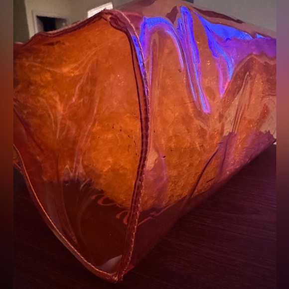 EUC: HERMÈS VINYL SOUVENIR DE L’EXPOSITION KELLY VINTAGE BAG - Picture 7 of 9